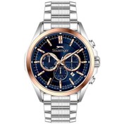 Resim Slazenger Sl.09.2567.2.02 Quartz Çelik Gri Lacivert Kadran 47 Mm Erkek Kol Saati Gri 