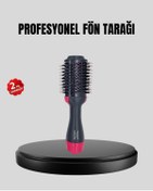 Resim Kanonik Education 220°C Profesyonel Fön Tarağı – Negatif İyon Teknolojili, 3 Isı Kademeli, 1200W 