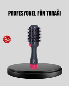 Resim Kanonik Education 220°C Profesyonel Fön Tarağı – Negatif İyon Teknolojili, 3 Isı Kademeli, 1200W 