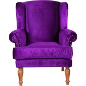 Resim 3A Mobilya New Purple Kulaklı Berjer 