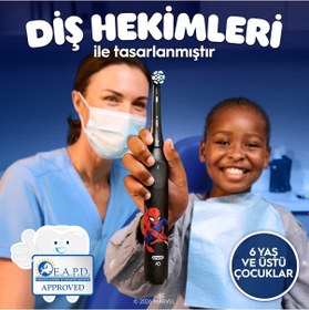 Resim Oral-b İo Çocuk 6+ Marvel Spiderman Şarjlı Diş Fırçası 