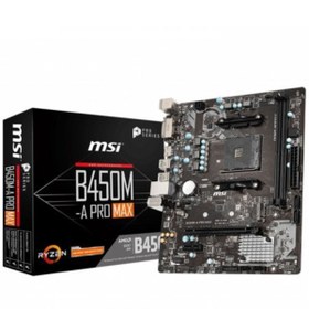 Resim MSI B450m-a Pro Max Ddr4 M.2 D-sub Hdmı Usb3,2 Am4 