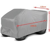 Resim 3 Tıkla 1000 Cc Atv 4 Mevsim Su Ve Toz Dan Koruyan Miflonlu Araç Örtüsü 
