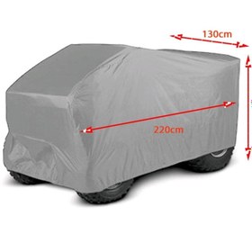 Resim 3 Tıkla 1000 Cc Atv 4 Mevsim Su Ve Toz Dan Koruyan Miflonlu Araç Örtüsü 