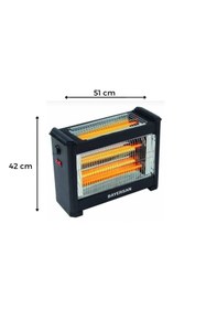Resim BAYERSAN 3001 Şömine Tipi Elektrikli Isıtıcı Soba 1800 W 