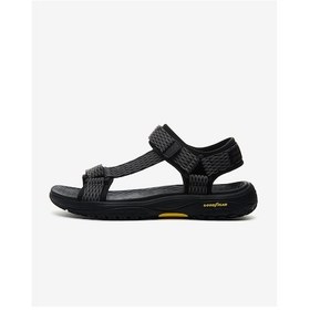Resim Skechers Lomell - Rip Tide Erkek Siyah Sandalet 204351 Bkgy Siyah 