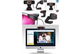 Resim Munico Tam Akış Mikrofon Kamera Kamera Webcam Fişi Laptop Için Kamera Mini Web Mac Canlı ile Web Bilgisayar 