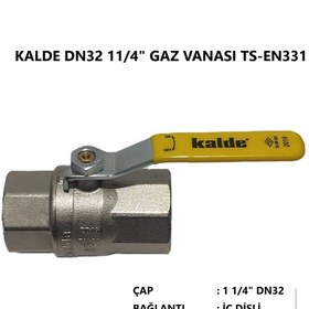 Resim 11/4" Kollu Küresel Doğalgaz Gaz Vanası Ts-en331 - Gas Valve 