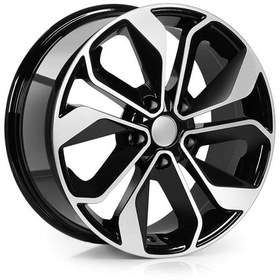 Resim EMR-W602-01 6.5x16" -5x114.3 ET35 73.1 Black Diamond Jant (4 Adet) 