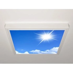 Resim Gök Panel 60X60 LED Panel Sıva Üstü Desenli Tekli 46510940SU 