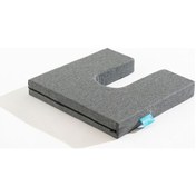 Resim Visco Tekerlekli Sandalye Minderi Visko Arkası Açık Minder 41x39x6 Cm 