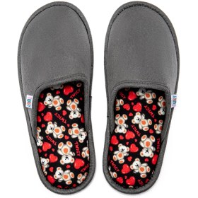 Resim Twigy Amore Kadın Ev Terliği Gri 36/41 