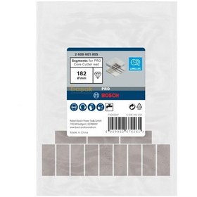 Resim Bosch Pro 182 Mm Sulu Karot Ucu İçin Yedek Elmas-segment 2608601805 