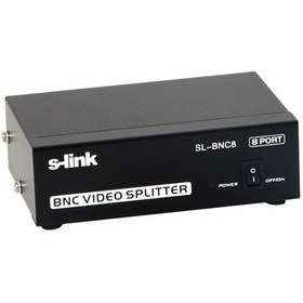 Resim S-link SL-BNC8 8 ports BNC Splitter 