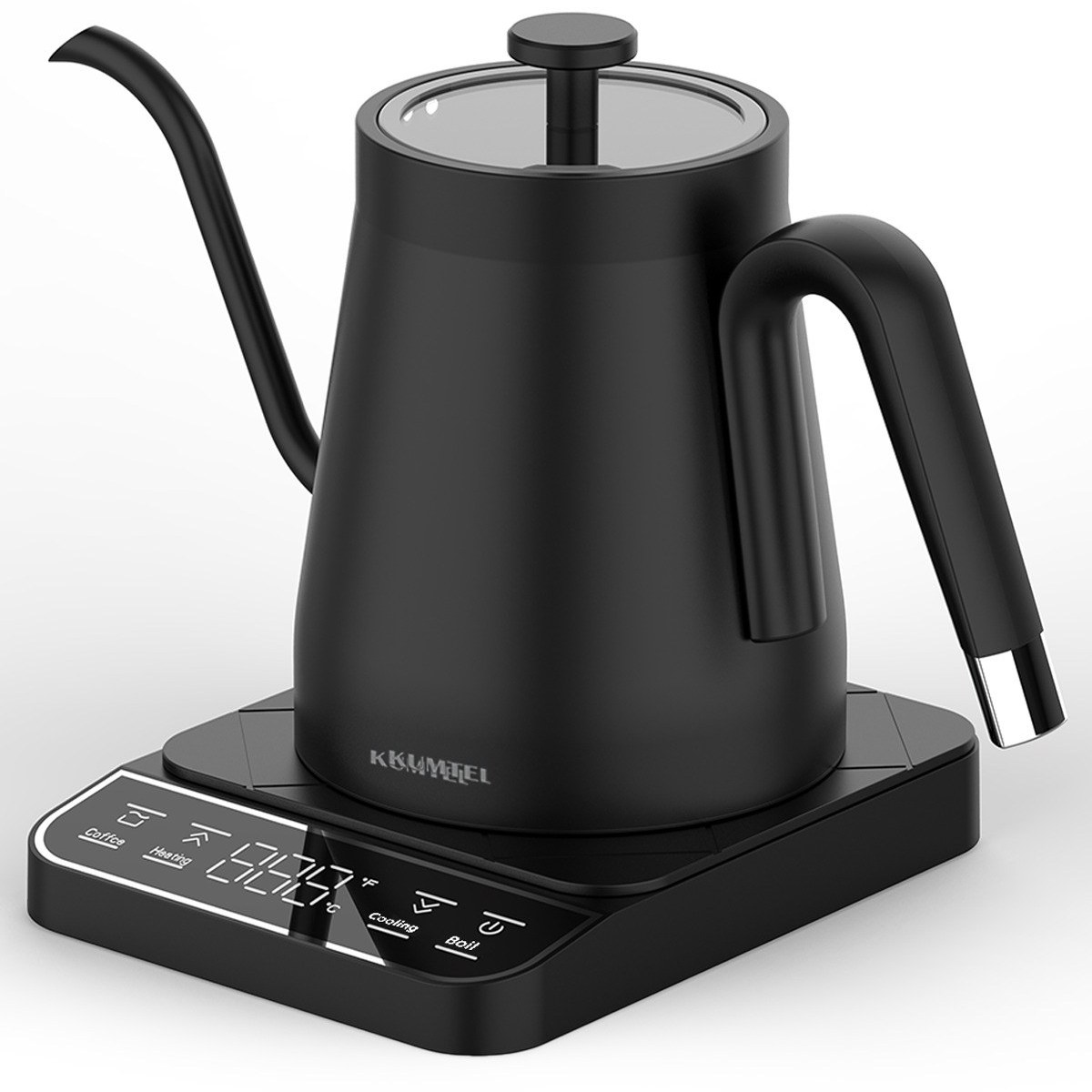 KUMTEL Elektrikli Kahve Demleme Su Isıtıcı Gooseneck Dripper Kettle HCK ...
