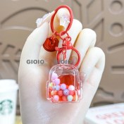 Resim Silver1 Iyi Şanslar Bebek Sevimli Karikatür Peluş Bebek Çanta Kolye Kız Öğrenci Bebek Asılı Anahtar (Yurt Dışından) 