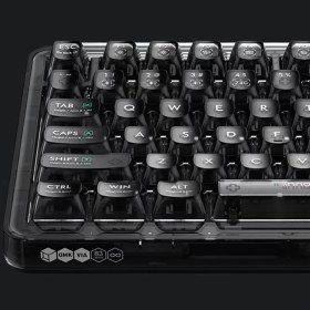 Resim Xiaomi Mıııw Io 83 Tuşlu Özel Mekanik Rgb Oyuncu Klavyesi Siyah (Xiaomi Türkiye Garantili) 