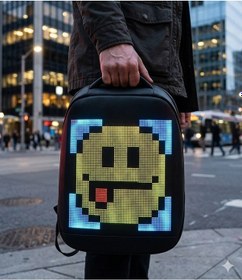 Resim Pixelbag Led Çocuk Çanta Siyah Siyah 