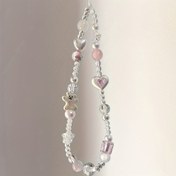 Resim Zıplayan Ayı Cep Telefonu Kız Çocukları için Boncuklu Kolye Boyunluk Kolyesi 