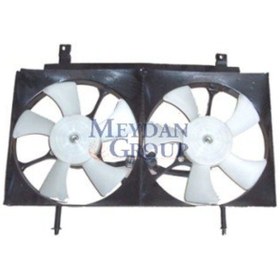 Resim FAM Nissan Altima A31 89/92 Radyatör Ve Klima Fan Davlumbazı Çiftli (Sac) 