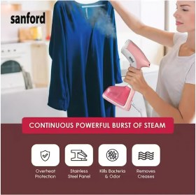Resim Sanford Taşınabilir Buharlı Dikey Ütü Portatif Kırışıklık Giderici 220 Ml. 1640 Watt | SF2904GS 
