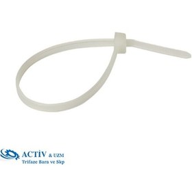 Resim Activ 4.8x200 Kablo Bağı Klips 100'lü Paket 