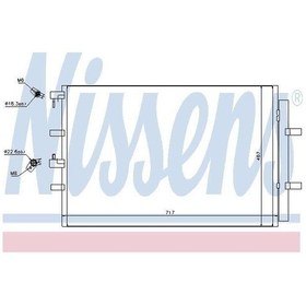 Resim Klima Radyatörü 345695 Transit V363 14- Custom 12- Kurutucu İle 1778169 Bk2119710ab 