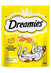 Resim Dreamies Peynirli Kedi Ödülü 2 x 60 G 