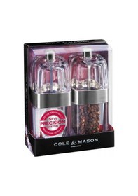 Resim Cole & Mason H57478P Seville 140 MM Tuz - Biber Değirmen Seti 