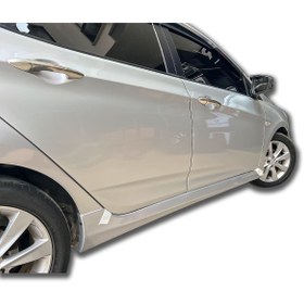 Resim Hyundai Accent Blue Yan Marşpiyel (plastik) 