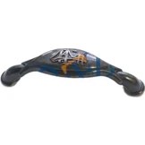 Resim Hobilinka Dekoratif Zamak Boğaziçi Kulp - 64MM, Eskitme, 100 Adet 