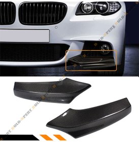 Resim Bmw F10 2011-2015 Plastik Parlak Siyah Sag-sol Ön Flap 