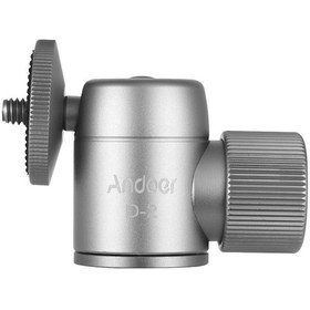 Resim Yunboo "360 Dönebilir Alüminyum Mini Tripod Başlığı - 2kg Taşıma Kapasiteli, Akıllı Telefon & Kamera İçin" 