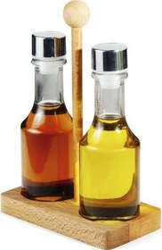 Resim Ahşap Standlı İkili Yağdanlık GRV-2409 