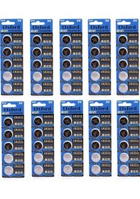 Resim Oxford CR2032 3V Lityum Düğme Pil 5 x 10'lu 