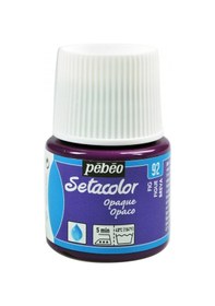 Resim Pebeo Setacolor Opak Kumaş Boyası 45Ml N 92 Fig 