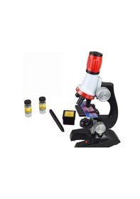 Resim Yenitech Eğitici Microskop Kiti Zoom Led Işıklı 100x 400x 1200x 