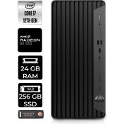 Resim Hp Pro Tower 400 G9 Intel Core I7 12700 24GB 256GB SSD RX550/4GB W11H 6U3M9EA Masaüstü Bilgisayar & Per4 USB Bellek 6U3M9EAP371 