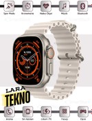 Resim LaraThec T 800 Kadın Android İos Uyumlu Akıllı Saat 