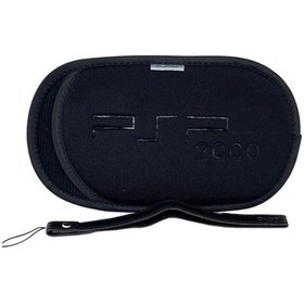 Resim Psp 2000/3000 Soft Çanta Kılıf Ve Bileklik Siyah Psp 2000/3000 Uy 