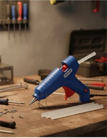 Resim Tek Pratik Kullanımlı 60 W Silikon Tabancası 11 Mm Silikon Uyumlu 5 Silikon Najmaddin 