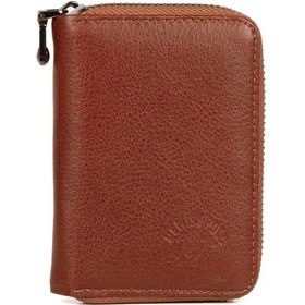 Resim Erkek Hakiki Deri Cüzdan Ve Kartlık - New063 Taba 