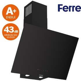 Resim Ferre Morvana Ultra Sessiz Vitroseramik QBL62CS + MS261 + D077-SA Elektrikli Ankastre Set 