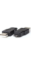 Resim aogo Micro Usb Erkek Usb Erkek Çevirici Aparat Mikro Usb 2.0 Type A Plug To Micro Usb Erkek 