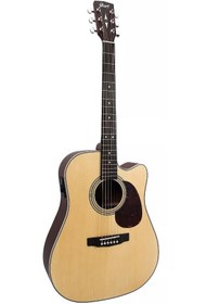 Resim Cort Mr500Eop Elektro Akustik Gitar Open Pore | Açık Gözenek Yüksek Kalite İspanyol 