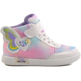 Resim Rocky Beyaz Kız Çocuk Günlük Ayakkabı Çok Renkli 