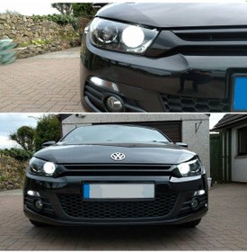 Resim Volkswagen Scirocco Beyaz Led Gündüz Far Aydınlatma Ampulu Femex P21w 