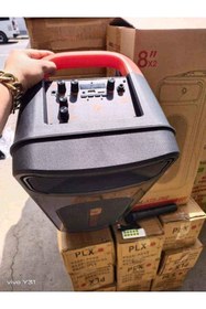 Resim teknoliman Tutmalı Mini Hoparlör Işıklı Taşınabilir Bluetooth Wireless Radyolu Sd Kart ve USB Girişli Hoparlör 