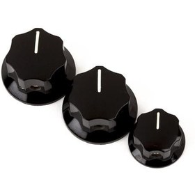 Resim Fender Jazz Bass Knob Set Potans Düğmesi 