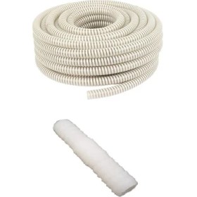 Resim Güngör Klima Su Tahliye Hortumu 5 Metre Drenaj Hortumu + Ek Parça Nipel 